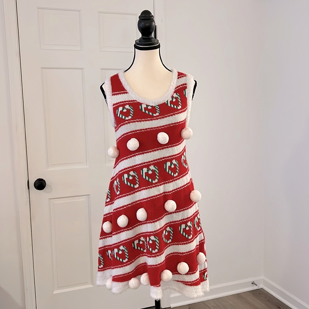 Not So Ugly (Cute!) Sweater Christmas Dress Size S
